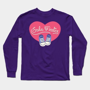 Sole Mates - Pink and Purple Long Sleeve T-Shirt